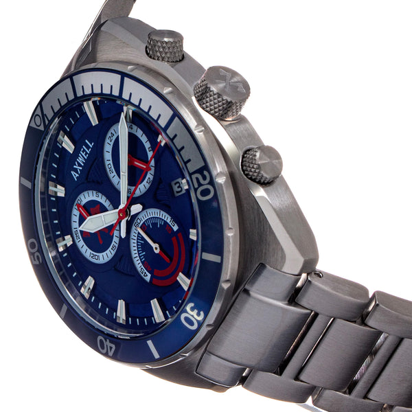 Axwell Minister Chronograph Bracelet Watch with Date