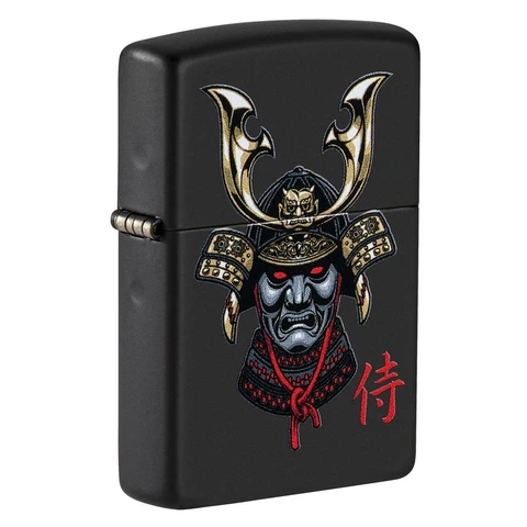 Zippo - Samurai Helmet Design - MonthlyKnifeClub