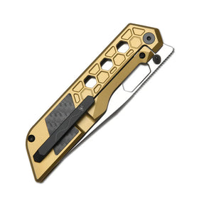 Artisan Cutlery Beest - Gold Titanium / S35VN ATZ-1878G