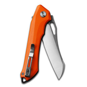 Bestech Platypus BG28B – Orange G‑10 / D2 Sheepsfoot Flipper