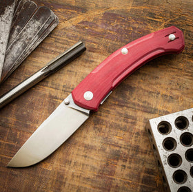 GiantMouse Ace Iona V2 Red Linen MagnaCut