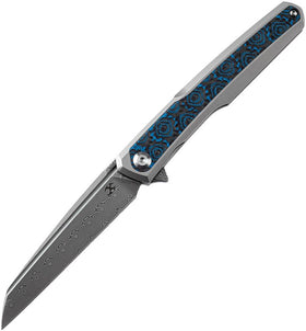 Kansept Arcus Damascus Blue Rose Titanium - K1046D2