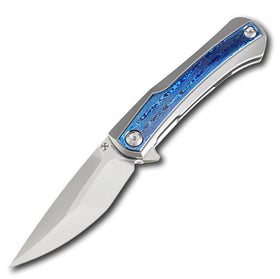 Kansept Kratos - CPM S35VN - Titanium + Timascus - K1024A3
