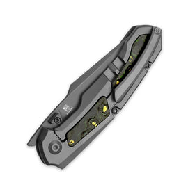 Kizer Cutlery Feweed - S90V - Fat Carbon + Titanium Ki3694A2