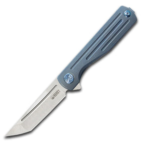 Kubey Muso KB244B M390 Blue Titanium