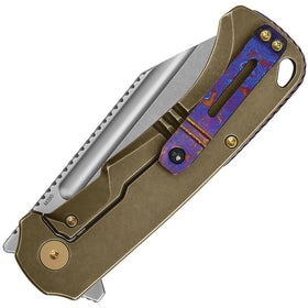 QSP Rhino - M390 / Bronzed Titanium - QS143-D