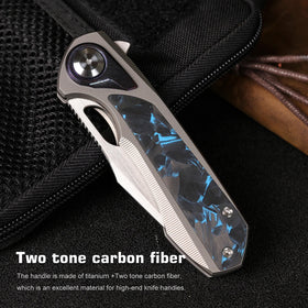 Remette Saker Falcon ASTP-1 S45VN Titanium