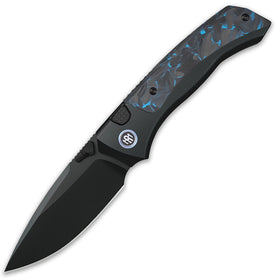 REMETTE RT‑Steed RTWS-BL - M390 DLC Blade • Titanium + Carbon Fiber • Button‑Frame Lock