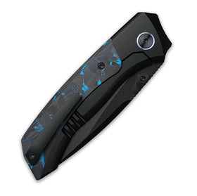 REMETTE RT‑Steed RTWS-BL - M390 DLC Blade • Titanium + Carbon Fiber • Button‑Frame Lock