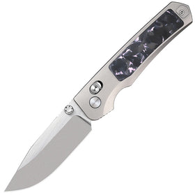 Remette RT-Aurora-P M390 / Titanium Raindrop Pink Carbon Fiber