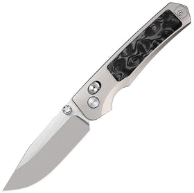 Remette RT-Aurora-D M390 / Titanium Raindrop Carbon Fiber